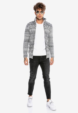 Redbridge Knit Cardigan 'Wichita Falls' in Grey