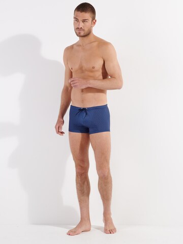 HOM Zwemshorts ' Morny ' in Blauw