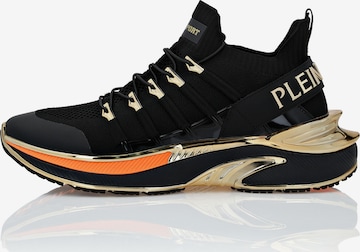 Sneaker bassa 'Chrome Surfer' di Plein Sport in nero: frontale