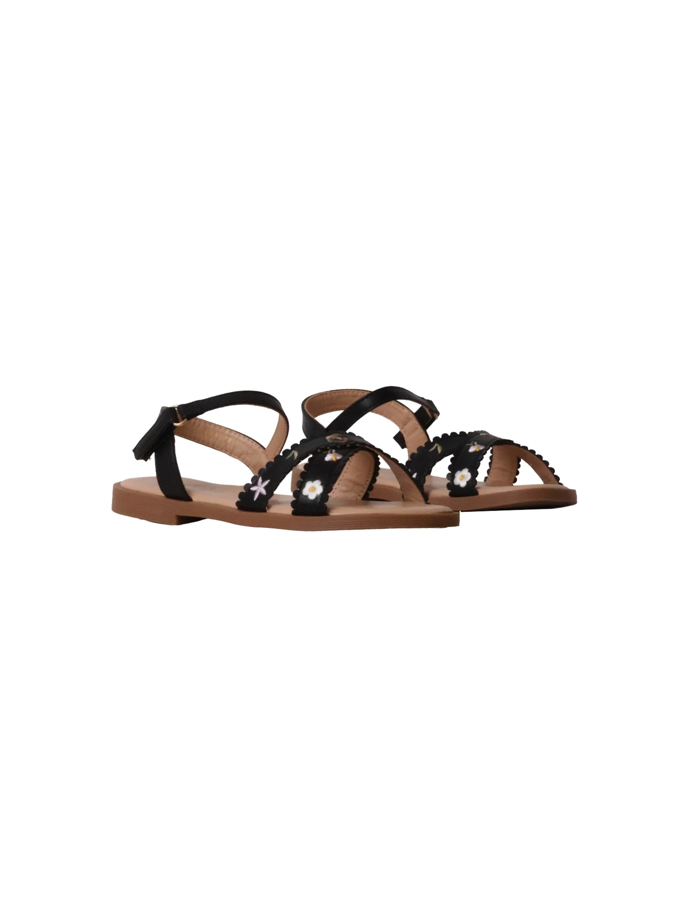 Super Mode Sandale 'Kindersandalen mit Klettverschluss'‌‌‌‌‌‌‌‌ in Schwarz