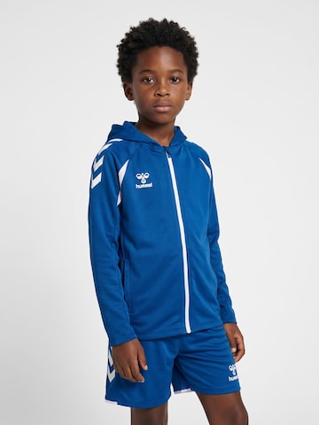 Hummel Sports sweat jacket 'Core 2.0' in Blue: front