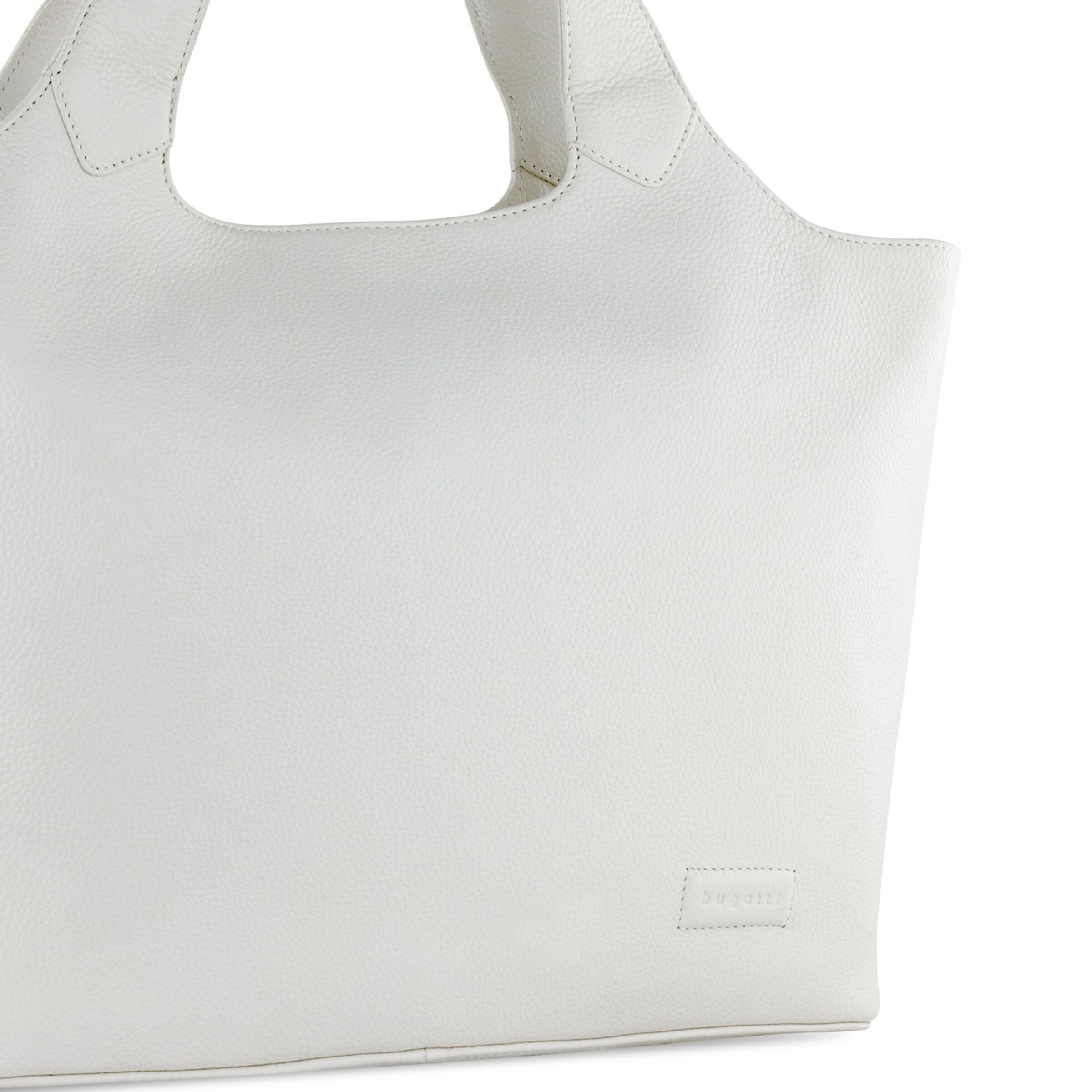 Cabas 'Elsa' bugatti en blanc