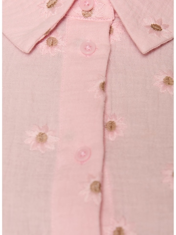 Abito camicia 'Viva' di Zizzi in rosa