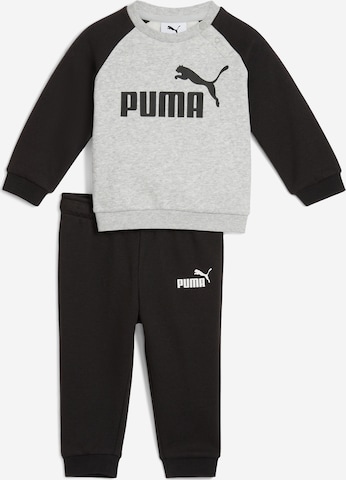 PUMA - Fato de jogging 'Essentials' em preto: frente