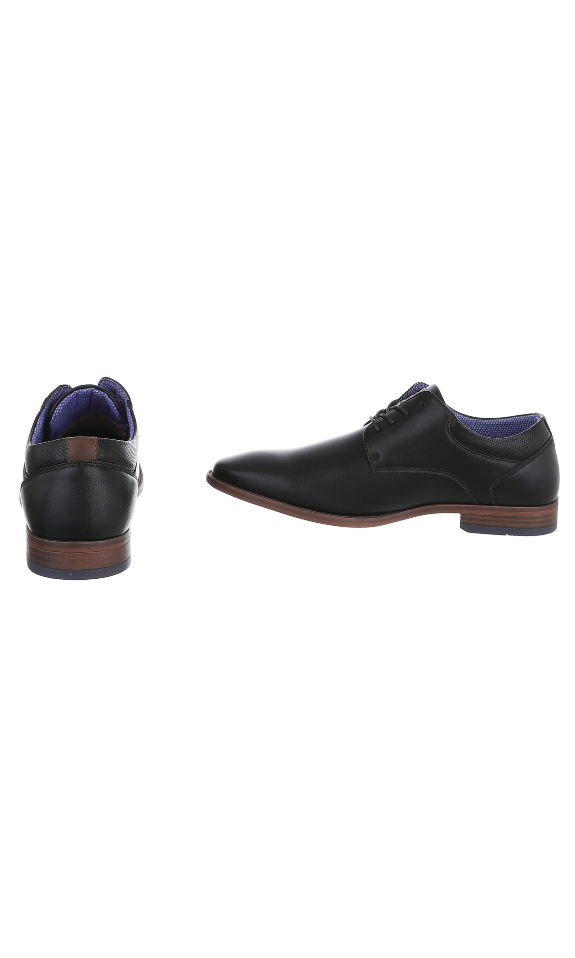 CoolWalk Lace-Up Shoes in Black