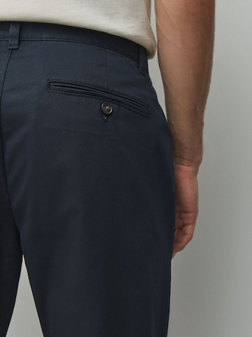 Next - Slimfit Pantalón chino en azul