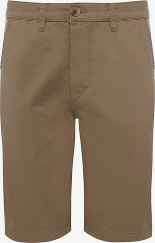 Threadbare Chino 'Southsea' in Bruin: voorkant