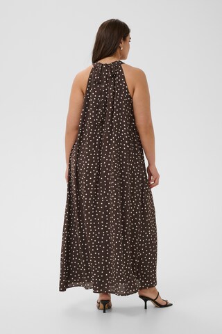 KAFFE CURVE Kjole 'KClory' i brun