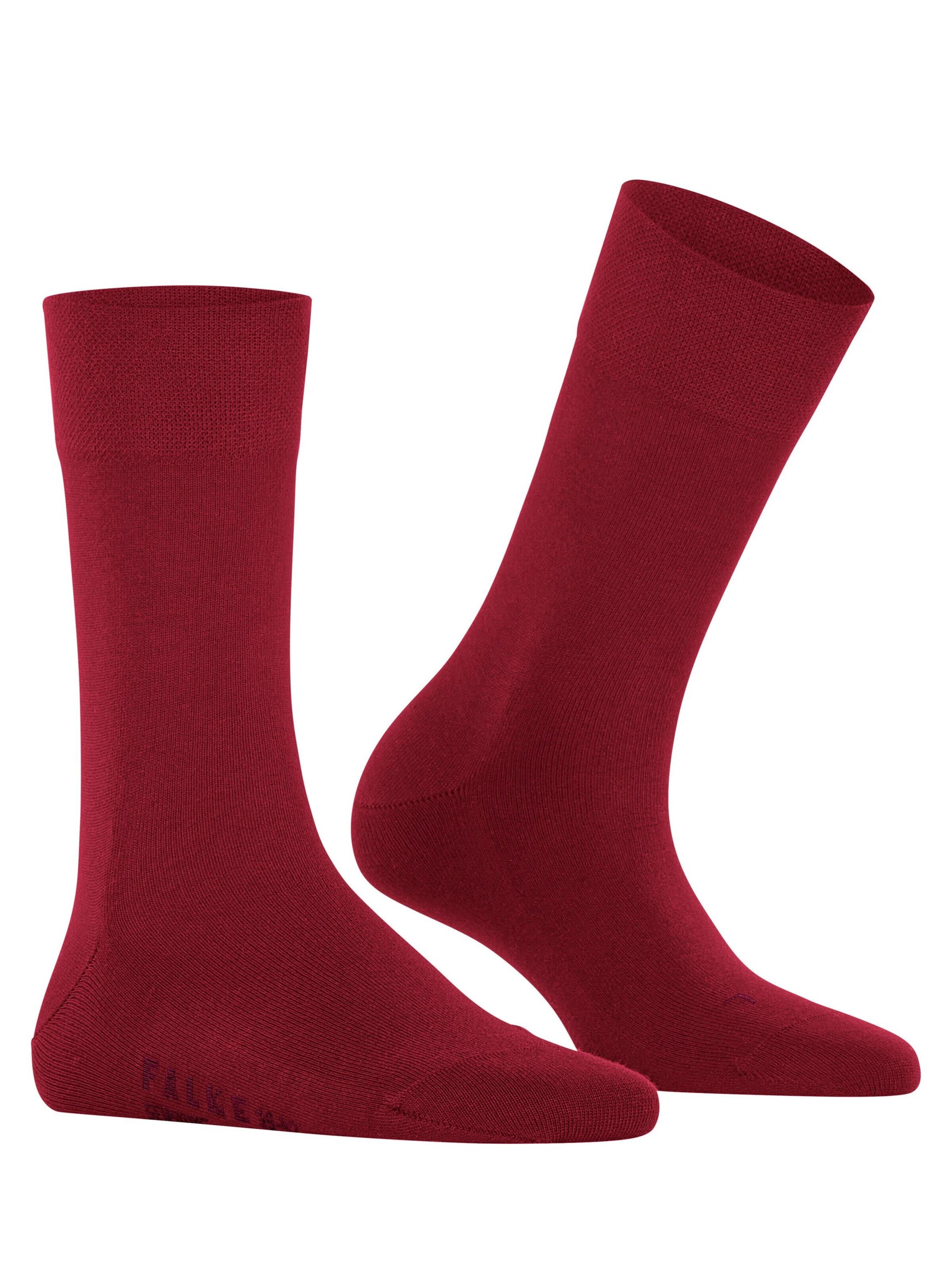 FALKE Socken 'Sensitive New York'‌‌‌‌‌‌‌‌‌‌ in Rot