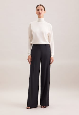 Regular Pantalon à plis 'August Drop 252' SEIDENSTICKER en bleu