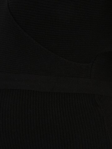Robes en maille Vero Moda Maternity en noir