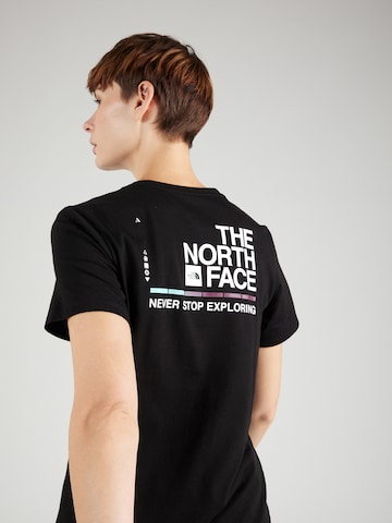 melns THE NORTH FACE Sporta krekls 'FOUNDATION'