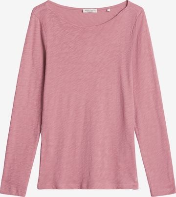 T-shirt Marc O'Polo en rose : devant