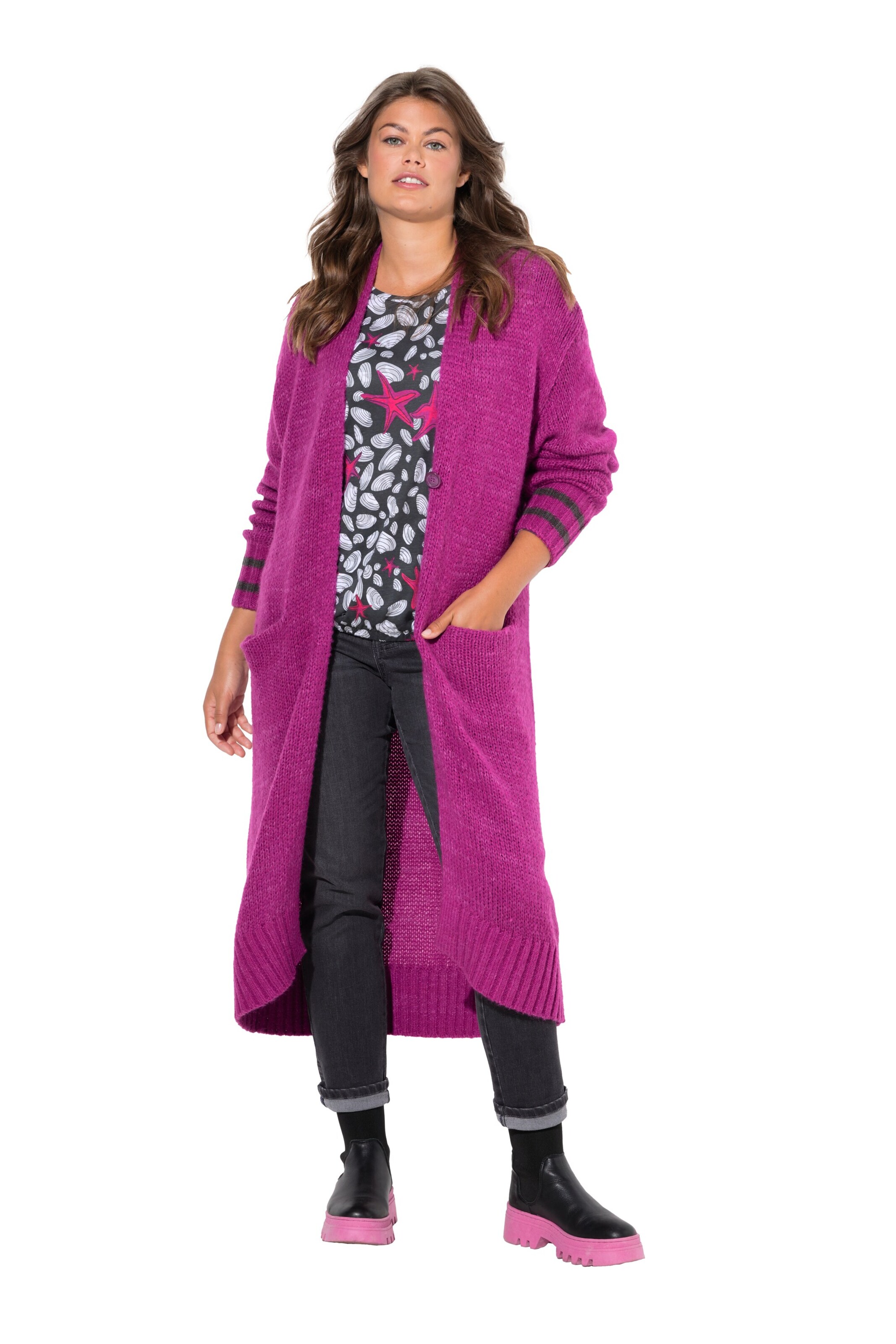 LAURASØN Strickjacke in Pink