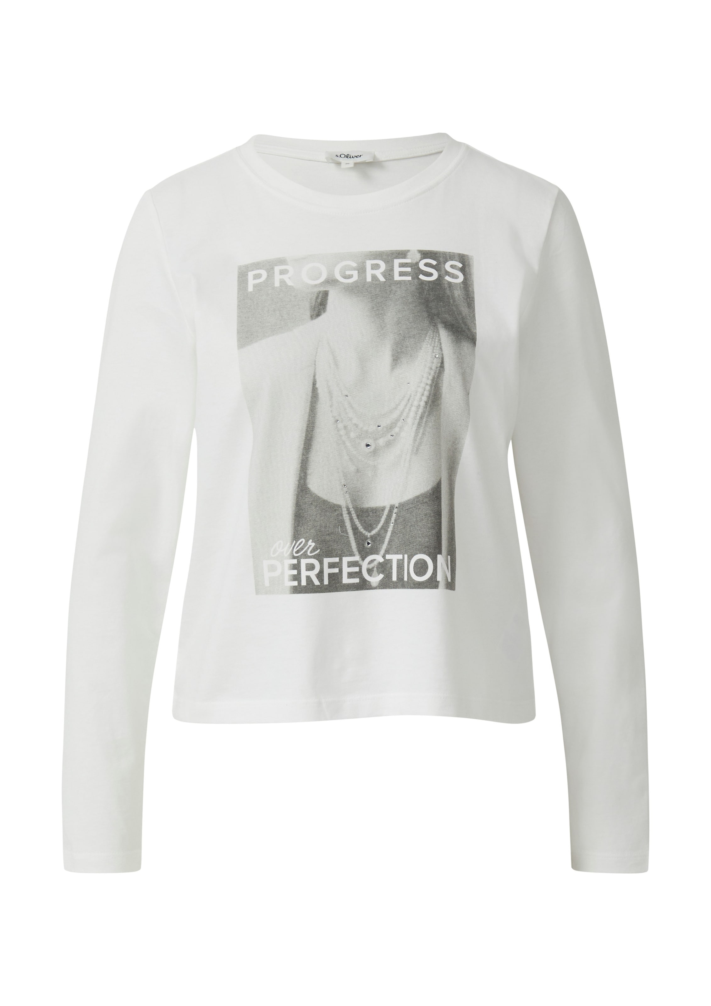 s.Oliver Футболка в Белый: спереди