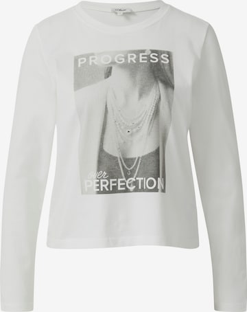 balta s.Oliver Marškinėliai: priekis