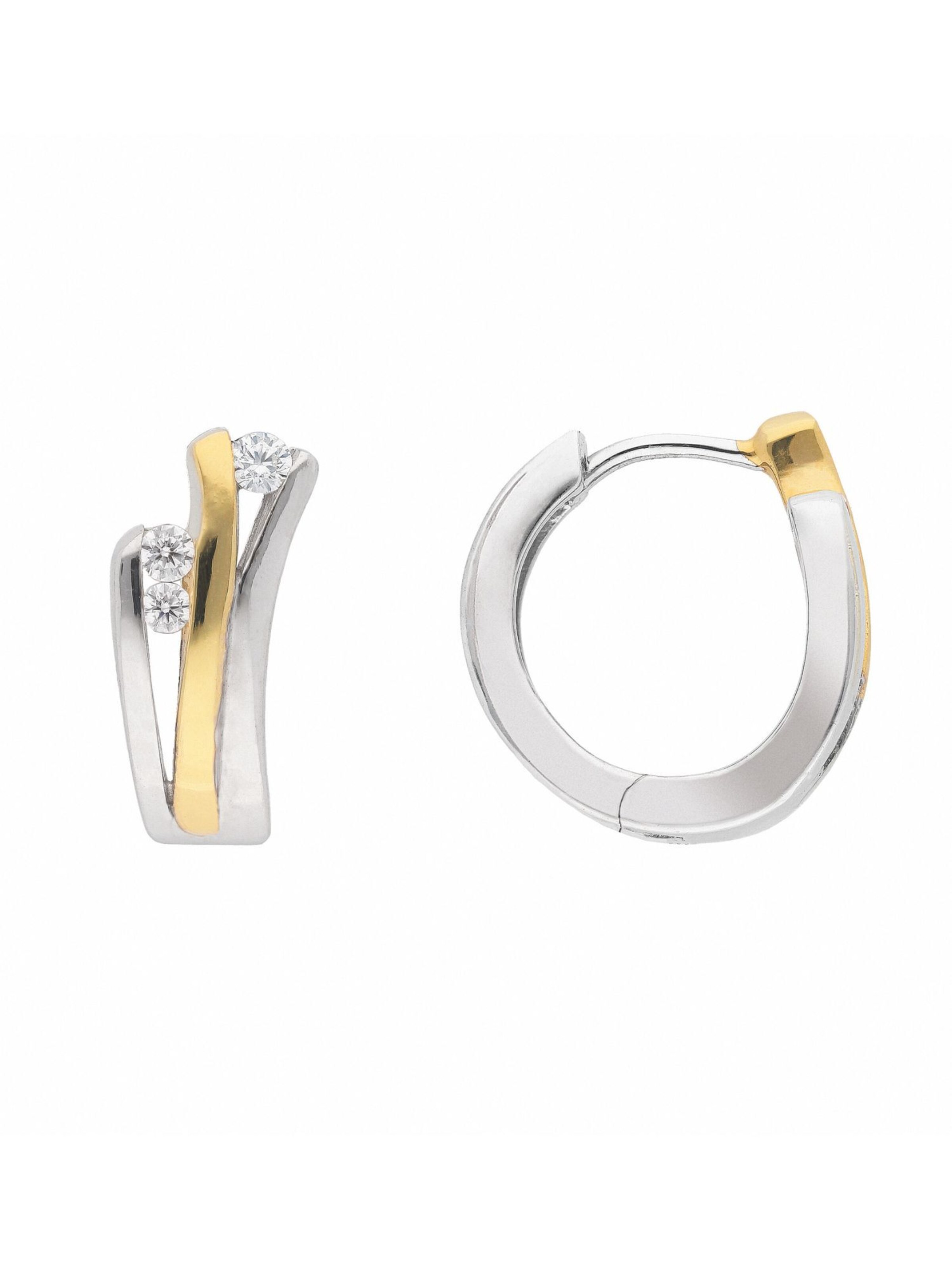 Adelia´s Ohrringe in Silber: Vorderseite