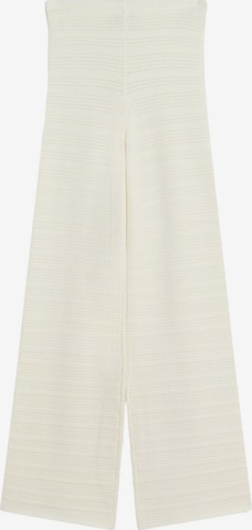 Bershka Housut värissä valkoinen: etupuoli