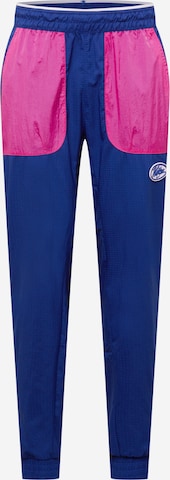NIKE Zúžený Sportovní kalhoty – modrá: přední strana
