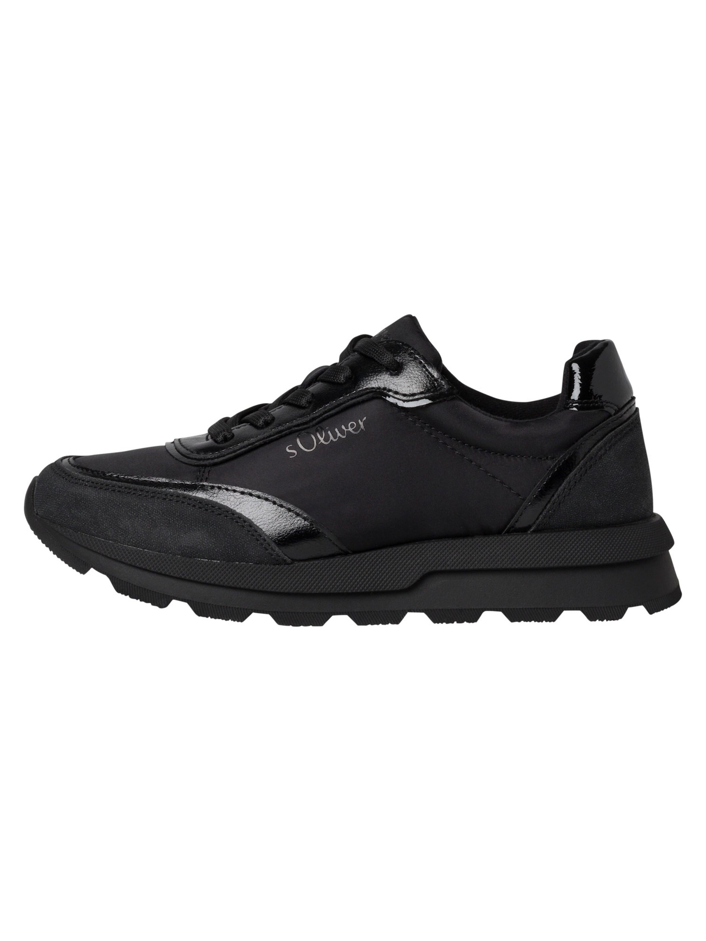 s.Oliver Sneakers laag in Zwart