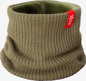Manufaktur13 Schlauchschal 'Neckwarmer' in Grün: Vorderseite