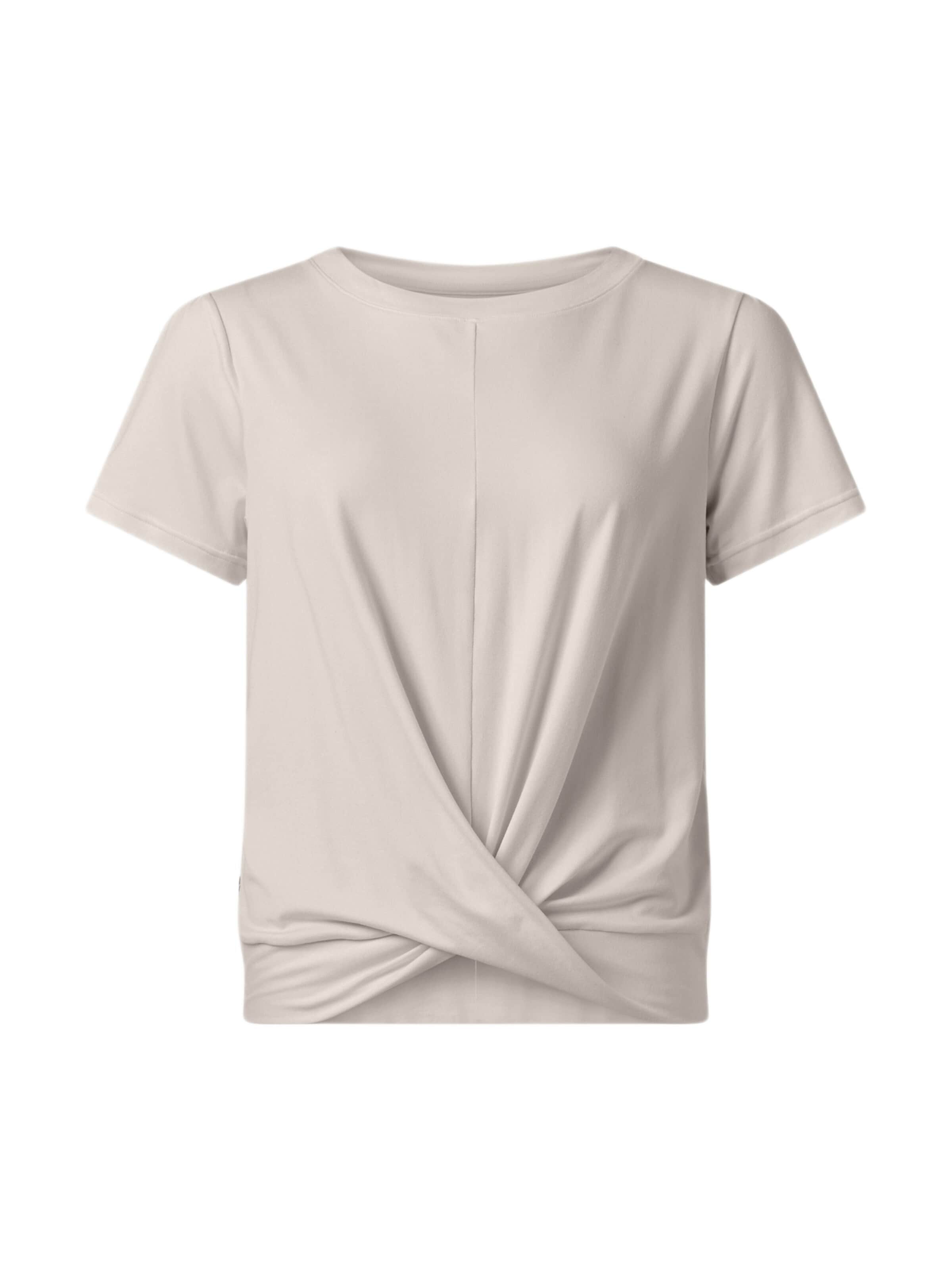 SWEDEMOUNT Performance shirt 'Core' in Beige: front