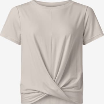SWEDEMOUNT Performance shirt 'Core' in Beige: front