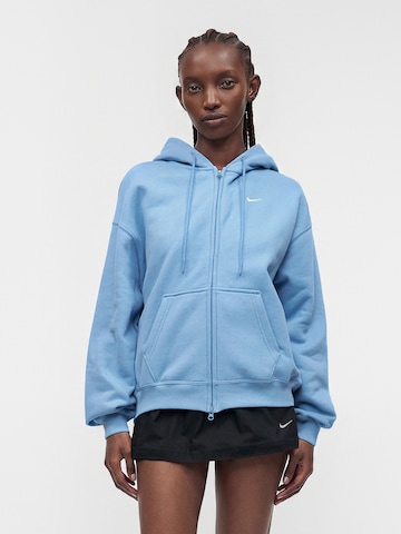 Nike Sportswear Sweatjacka i blå: framsida