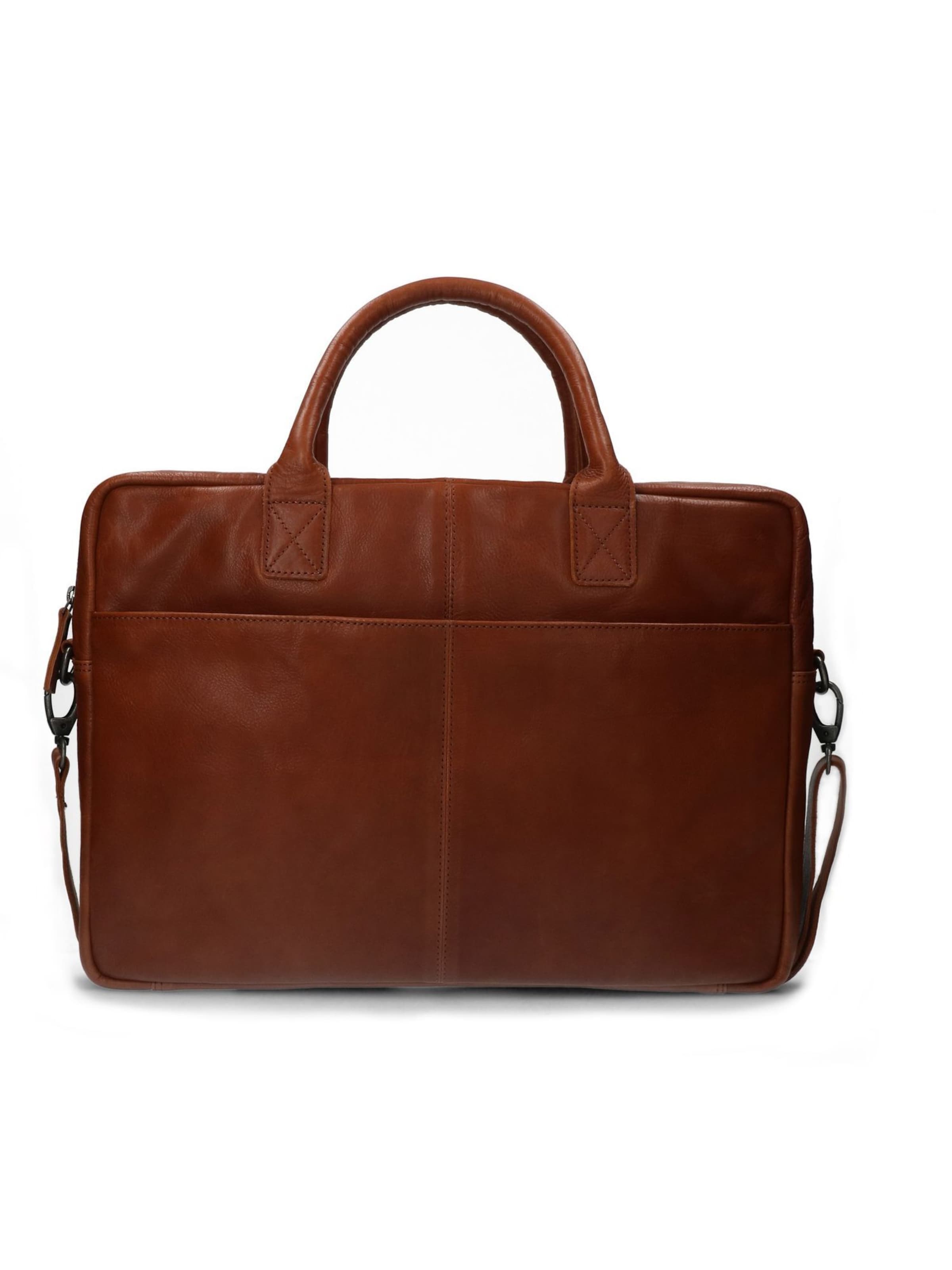 MANFIELD Laptoptasche in Braun