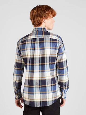 FYNCH-HATTON Regular fit Button Up Shirt in Blue