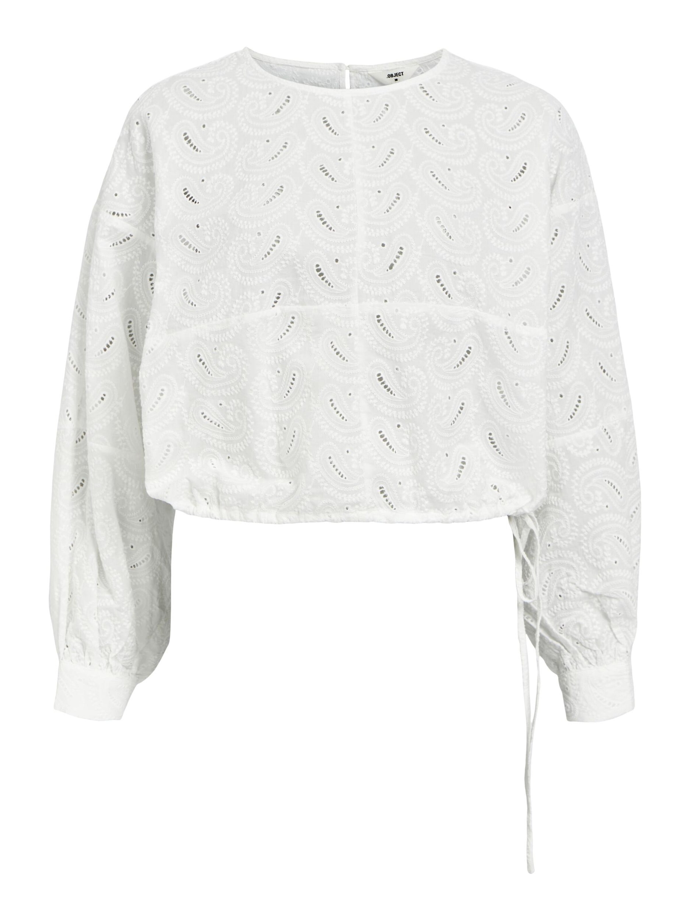 Chemisier 'Junia' OBJECT en blanc : devant