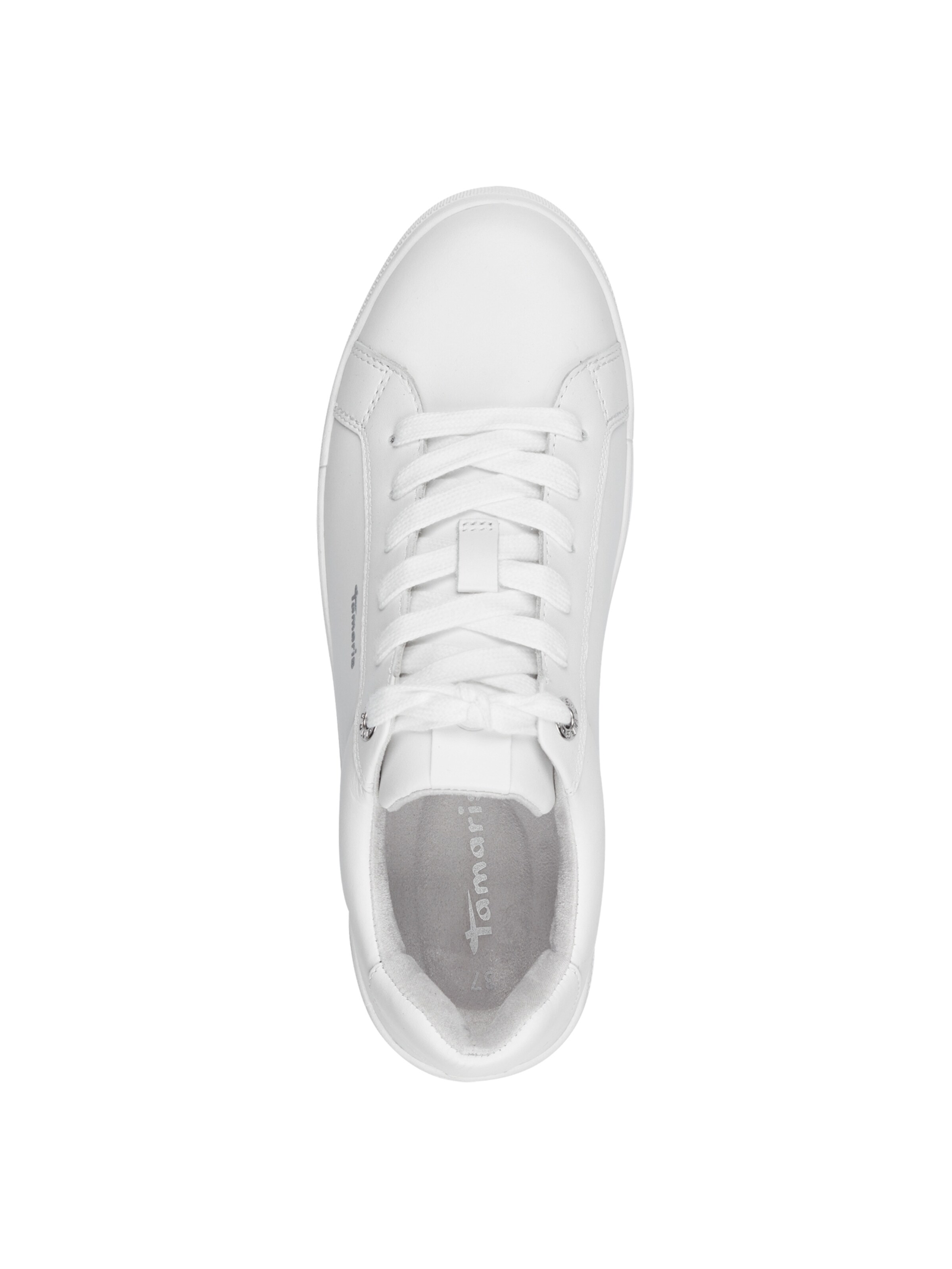 Tamaris Platform trainers in White