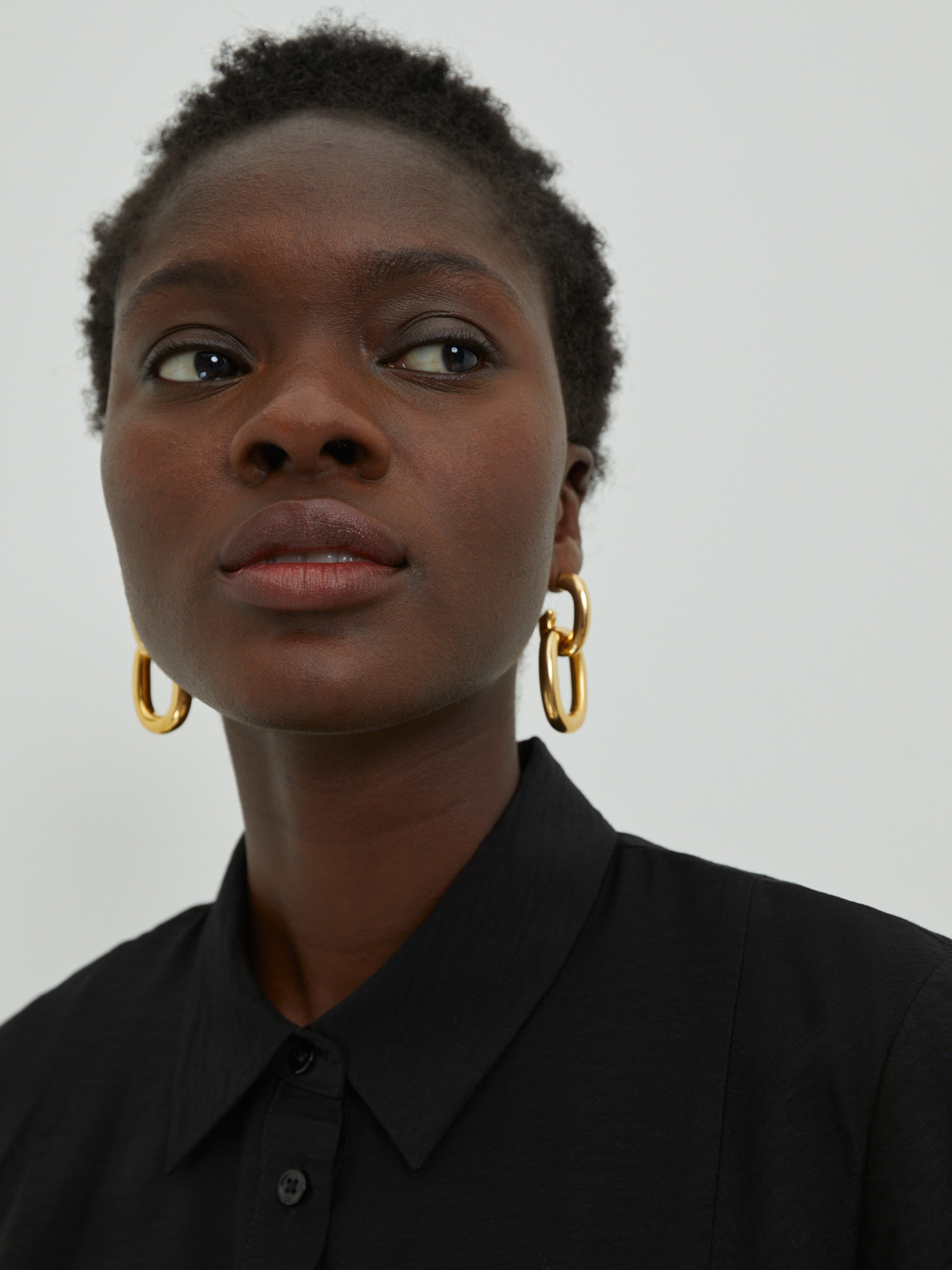 EDITED Producten Blousejurk 'Laila' Zwart