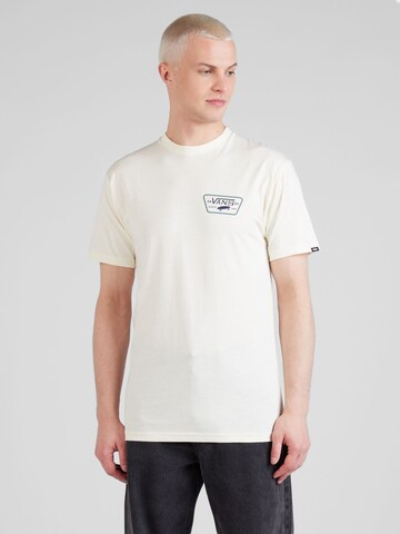 T-Shirt VANS en blanc : devant