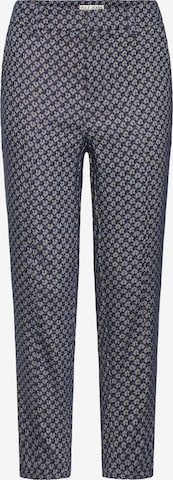 Pulz Pleated Pants 'PZCally' in Blue: front