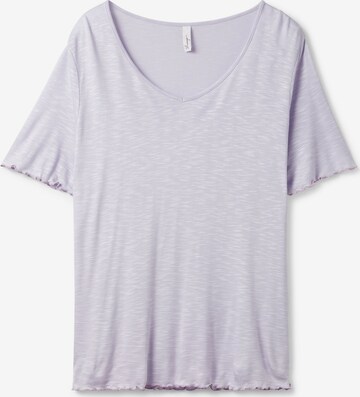 SHEEGO Shirt in Purple: front