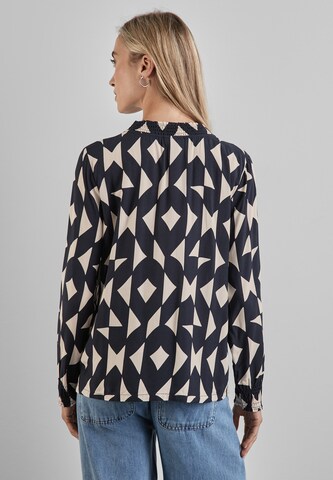 STREET ONE Bluse in Blau