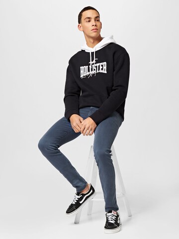 HOLLISTER Sweatshirt i svart