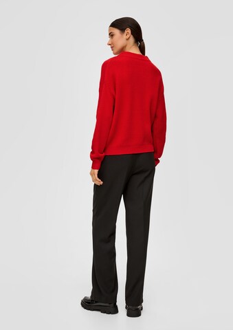 s.Oliver BLACK LABEL Pullover in Rot