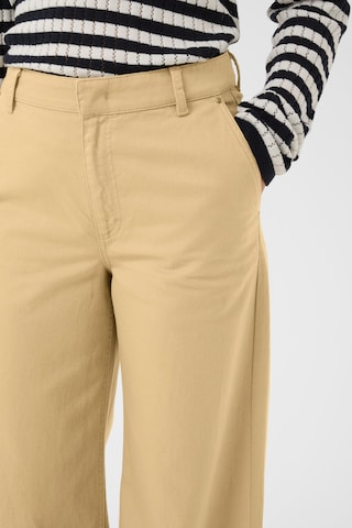Part Two Wide leg Jeans 'SafinasPW' in Beige