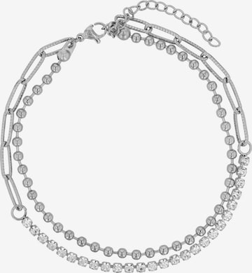 Akzent Fußschmuck 'Thala, langlebig' in Silber: Vorderseite