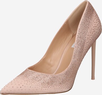 Escarpins STEVE MADDEN en beige : devant