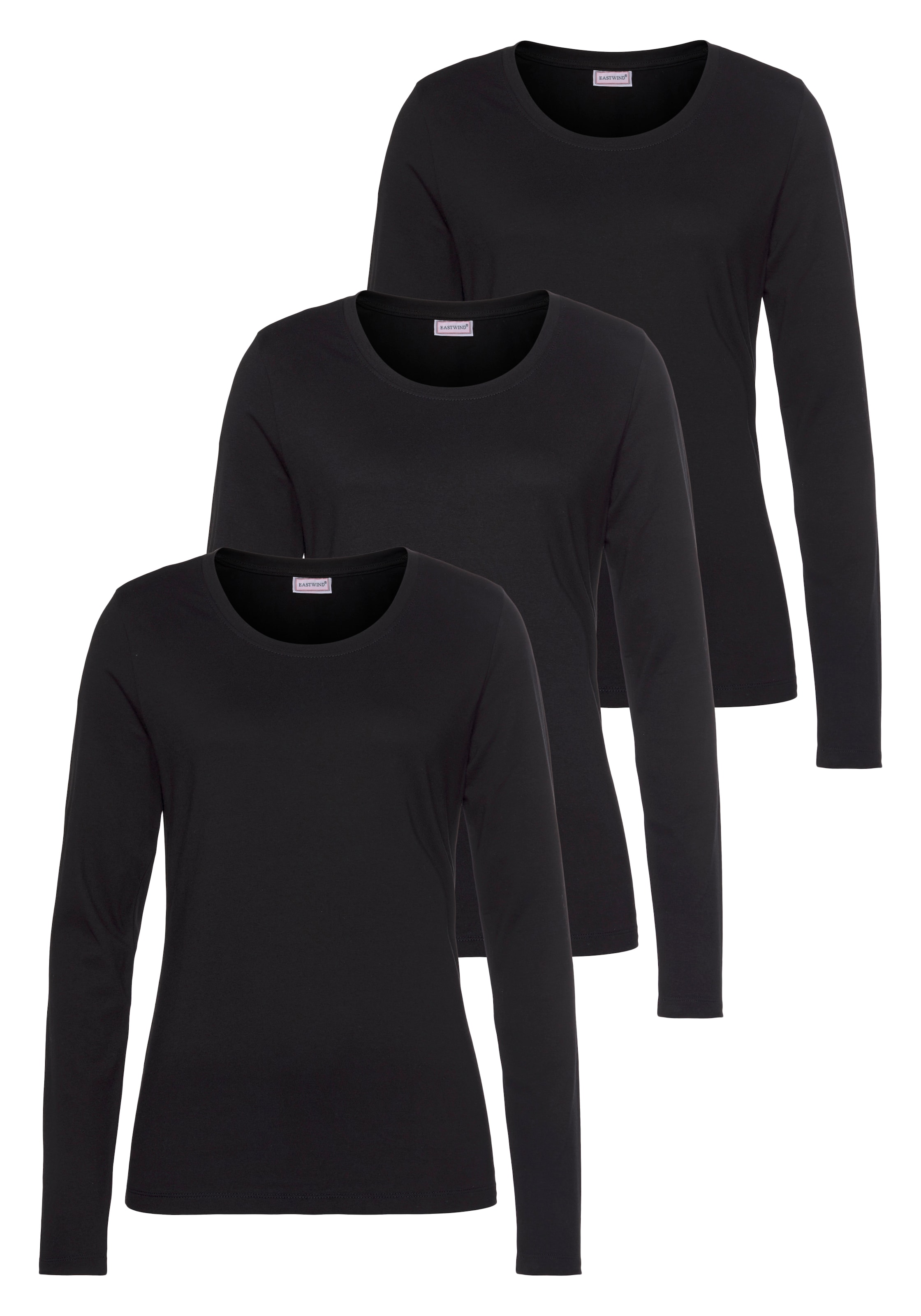 EASTWIND Shirt in schwarz, Produktansicht