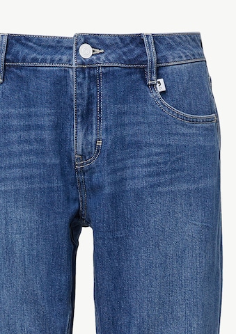 comma casual identity Loosefit Jeans in Blauw