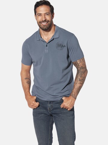 T-Shirt 'Brorte' Jan Vanderstorm en bleu : devant