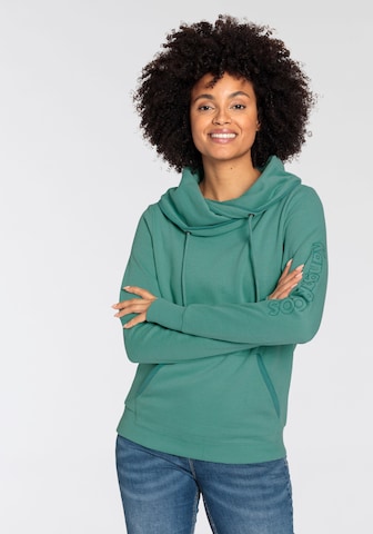 KangaROOS Sweatshirt in Green: front