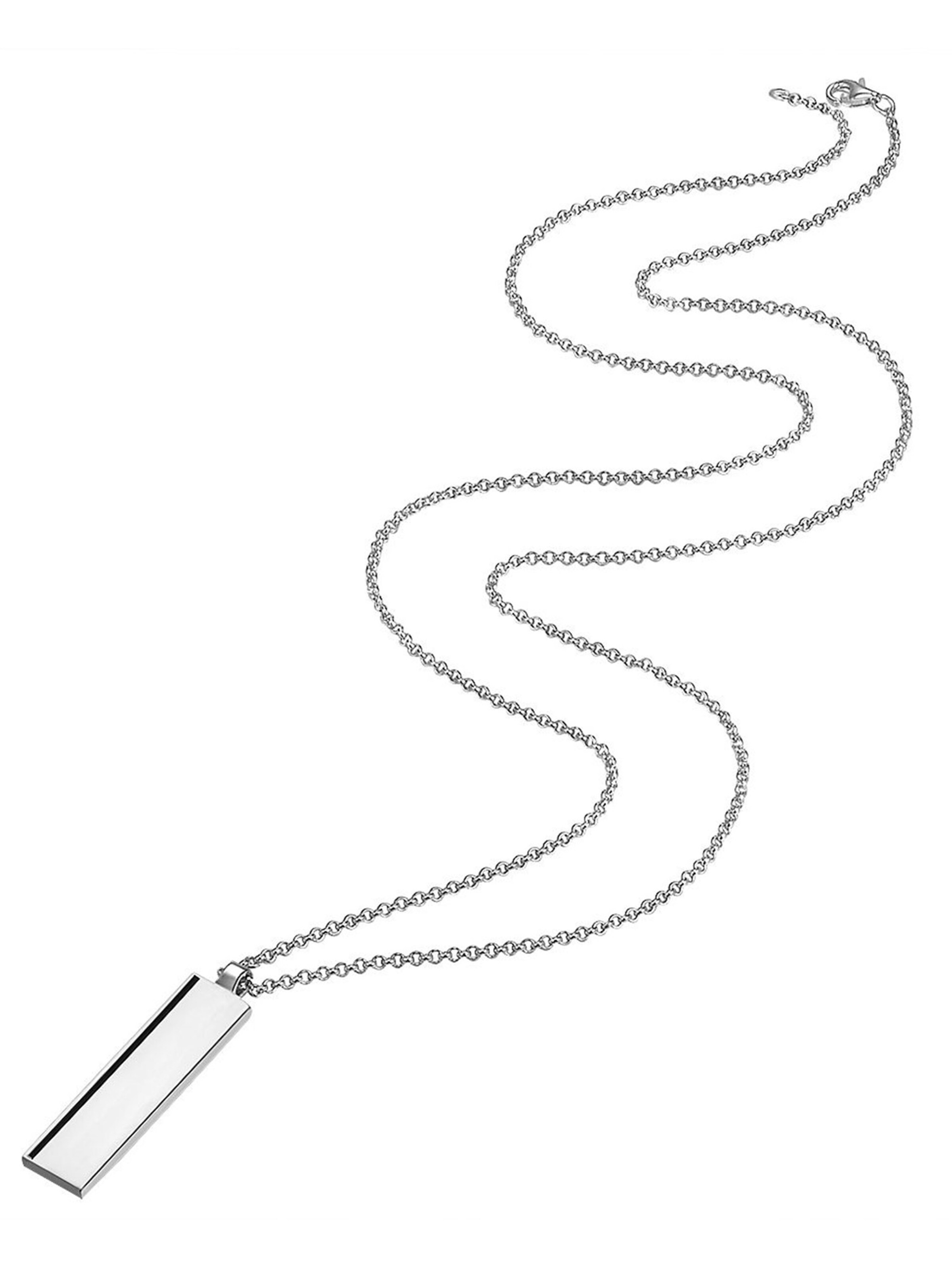 Männerglanz - Cadena en plata: frente