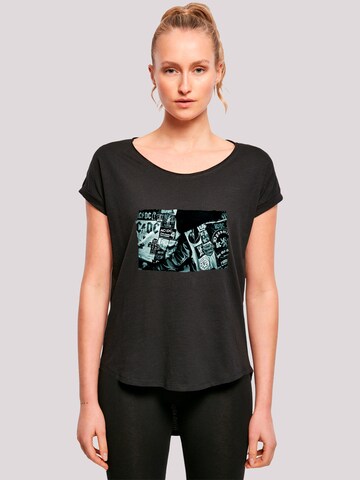 T-shirt F4NT4STIC en noir : devant