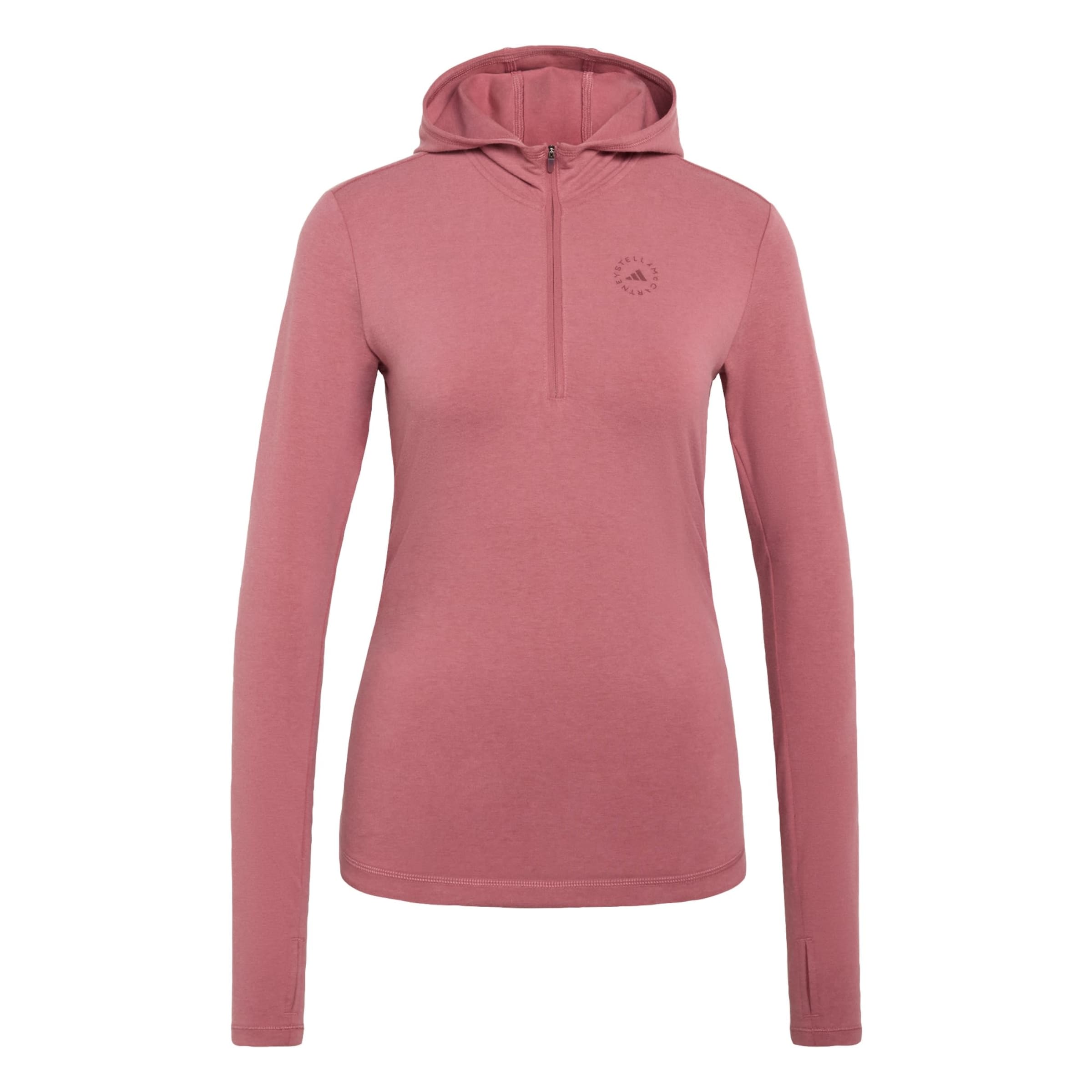 ADIDAS BY STELLA MCCARTNEY Funktionsshirt 'Studio Ruched' in Pink: Vorderseite
