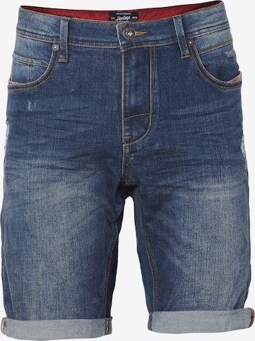 KOROSHI Slimfit Jeans in Blauw: voorkant